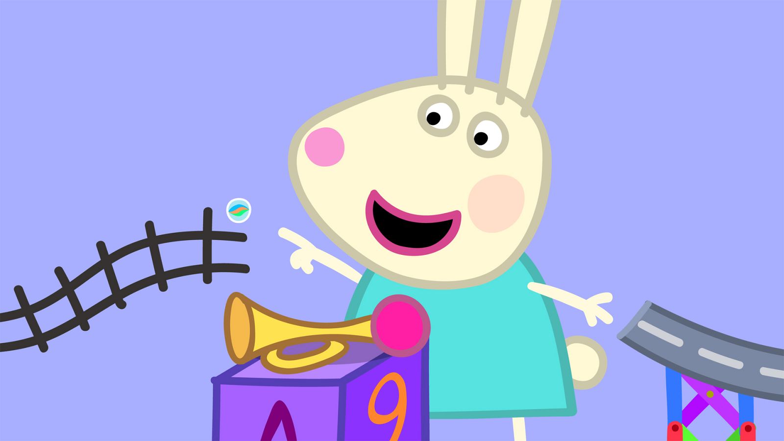 The marble run - Peppa Pig en inglés | Ver