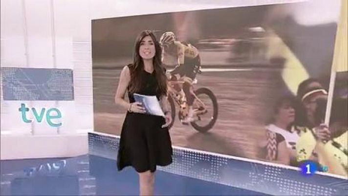 Telediario 1 - Tour 2019: Egan Bernal a TVE: "Hasta que no me vestí de amarillo, siempre obedecí las órdenes"