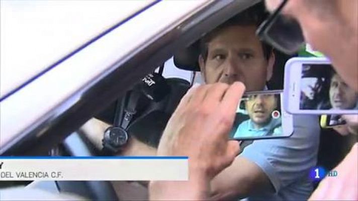 Telediario 1 - Mateu Alemany: "Siempre he querido estar en el Valencia, es positivo que haya diálogo"