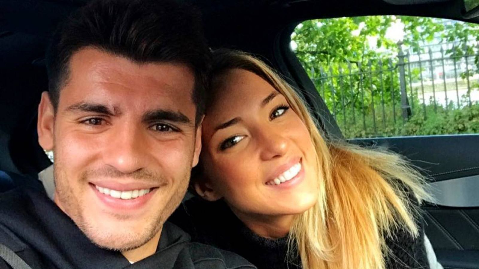 Los hijos de Morata y Alice Campello cumplen un año