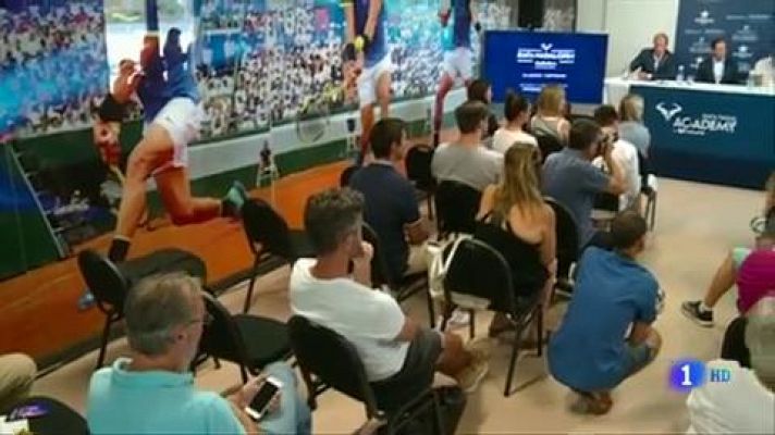 Telediario 1 - Rafa Nadal reaparecerá en Canadá