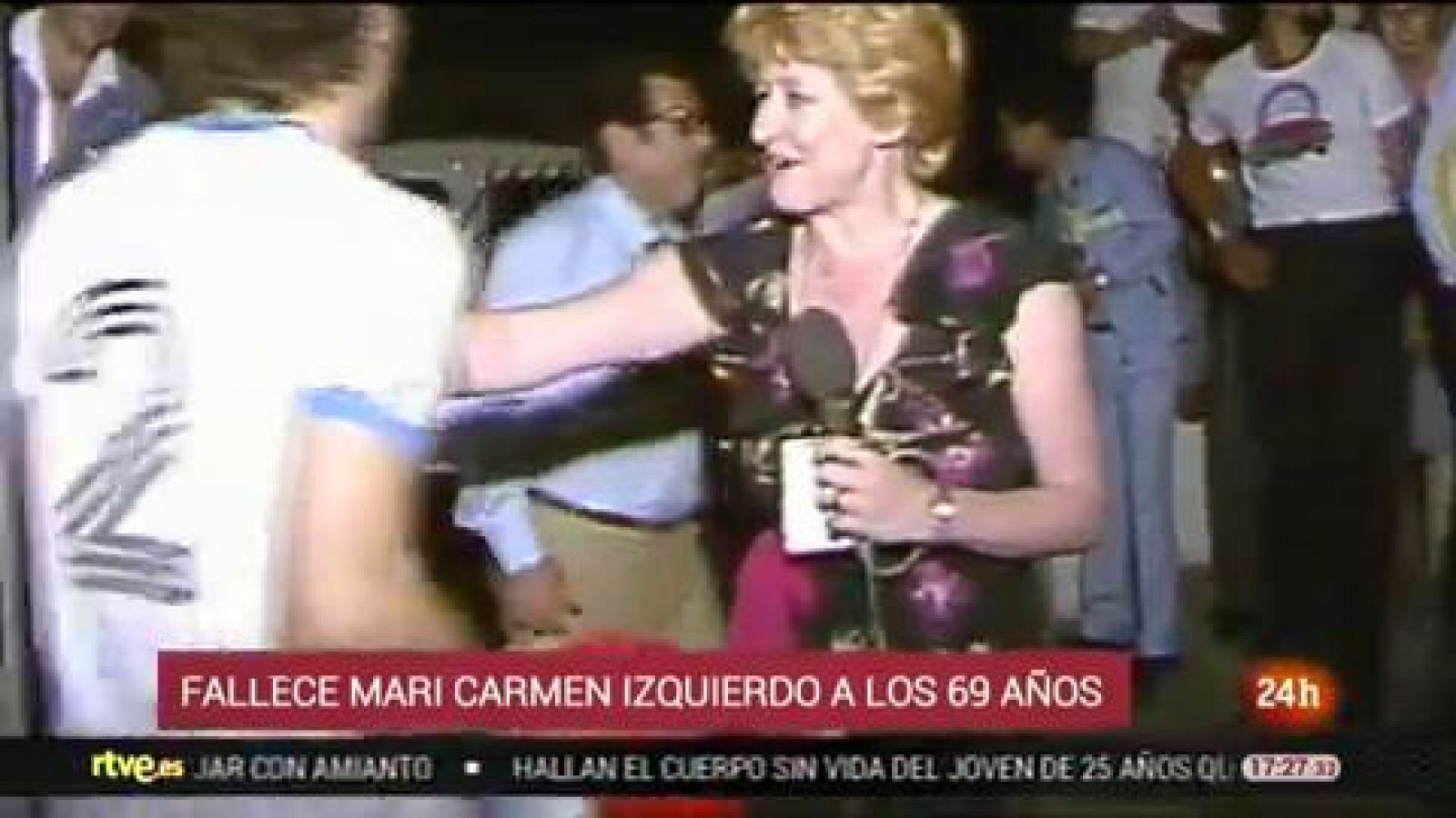 Informativo 24h: Muere Mari Carmen Izquierdo, periodista deportiva pionera en TVE | RTVE Play