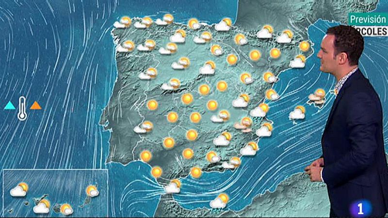 Suben las temperaturas, salvo en el área mediterránea y el extremo sur peninsular, donde descenderán