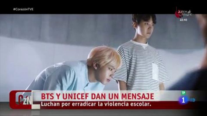 Corazón - BTS colabora con UNICEF en un vídeo llamamiento a la bondad en el Día Internacional de la Amistad  