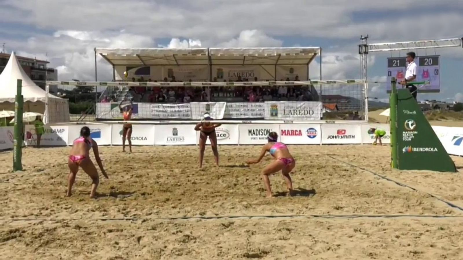 Voley playa - Madison Beach Voley Tour 2019.  Resumen Laredo - ver ahora