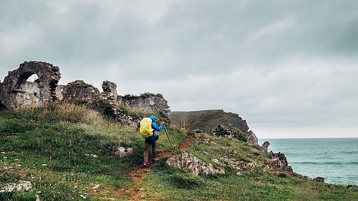 Probabilidad de chubascos y tormentas en el Cantábrico oriental, alto Ebro y Pirineos