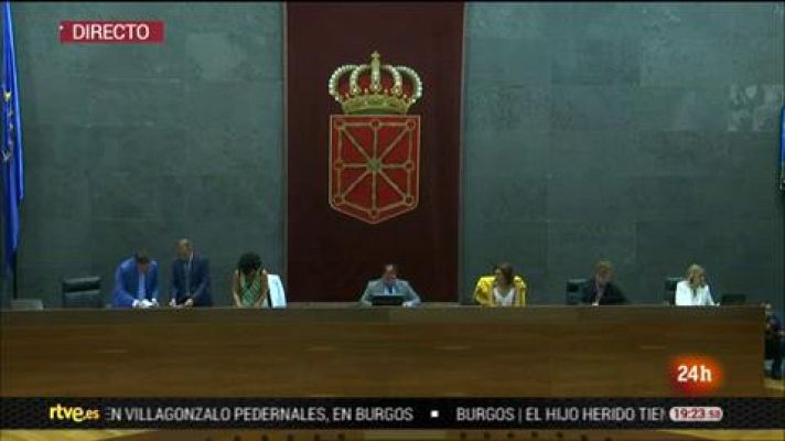Navarra Suma impide la investidura de la socialista Chivite en primera votación