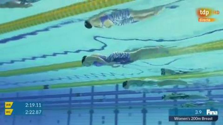 Natación - Jessica Vall, bronce en 200 braza en la Copa del Mundo