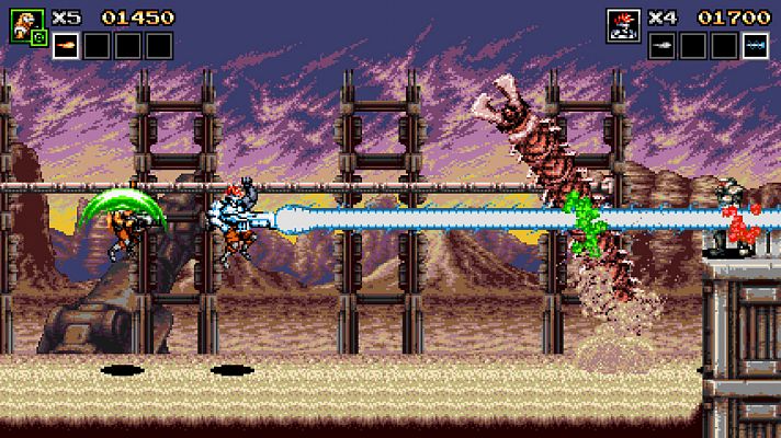 Así es Blazing Chrome en acción