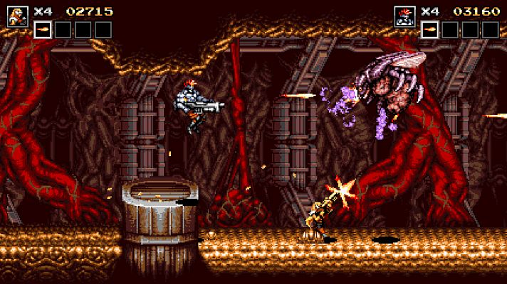 Tráiler de Blazing Chrome, el videojuego que rinde homenaje a los clásicos de las recreativas