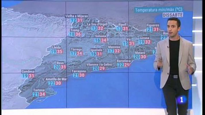 L'Informatiu - El temps - 02/08/2019