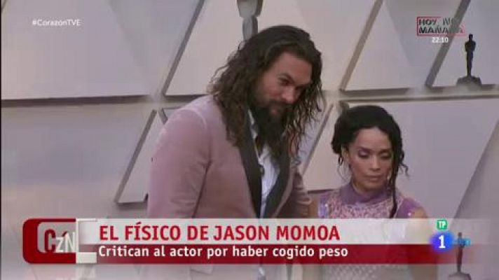 Corazón - Jason Momoa se burla de las críticas a su "cuerpo de padre" - RTVE.es