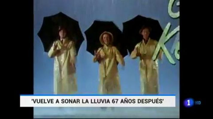 Telediario 1 - 'Cantando bajo la lluvia' vuelve a los cines