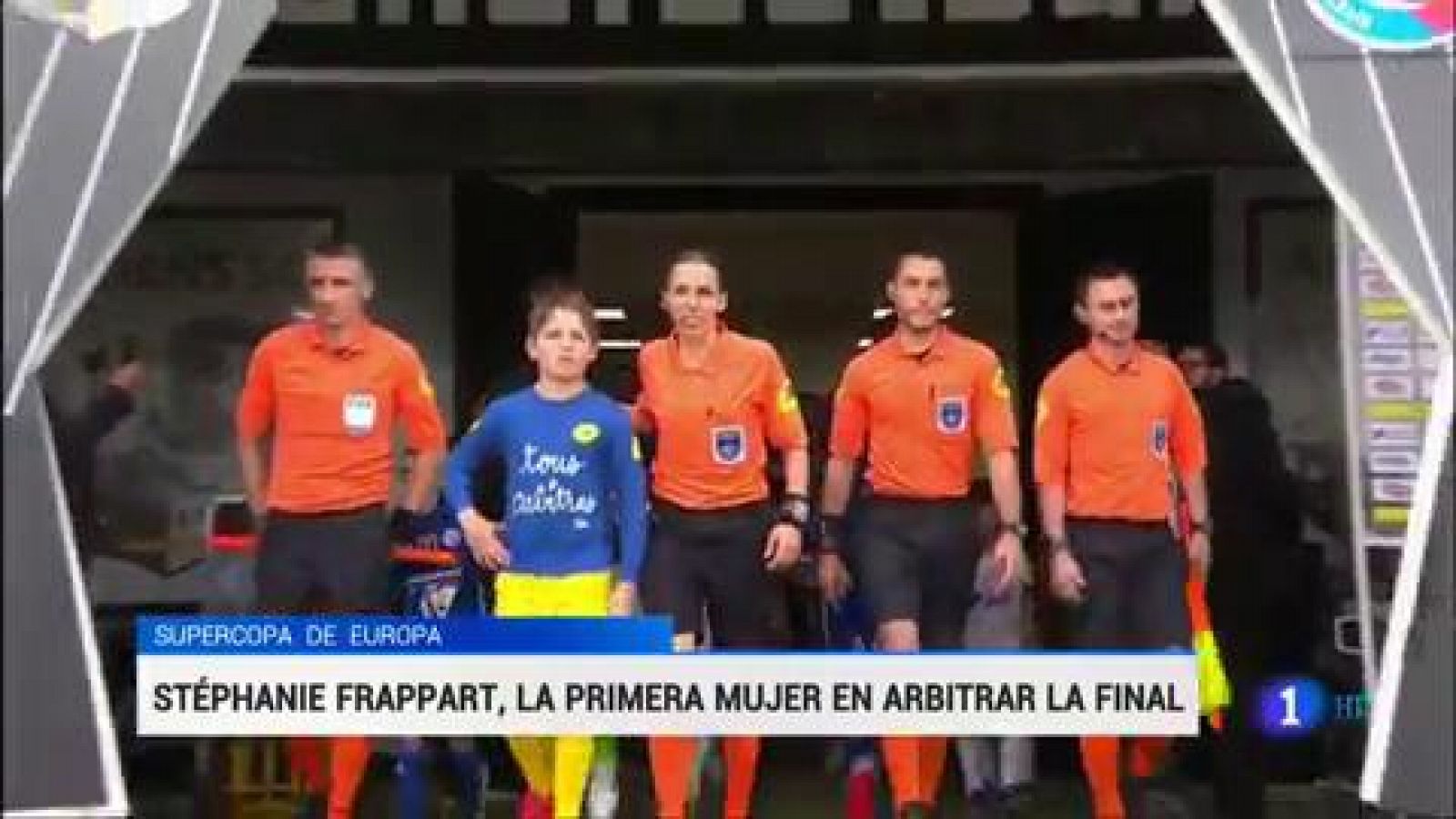 Supercopa: Stéphanie Frappart será la primera mujer en arbitrar una Supercopa masculina - rtve.es