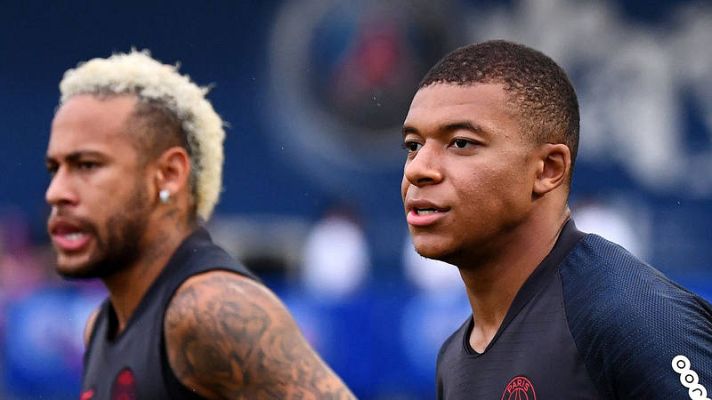 Telediario 1 - Mbappé: "Quiero que Neymar se quede en el PSG"