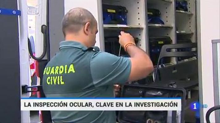Telediario 1 - El Servicio de Criminalística de la Guardia Civil es el auténtico núcleo duro de la investigacion judicial en España