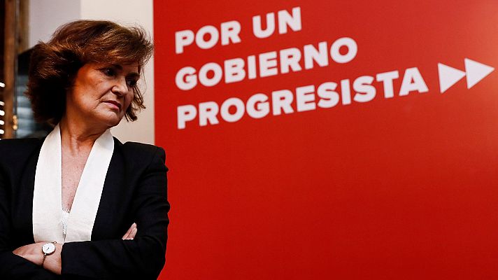 Informativo 24h - Carmen Calvo: "Las 'derechas' no pueden obstaculizar la mayoría que ha salido de las urnas"