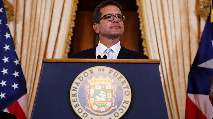 Telediario 1 - Pierluisi jura como nuevo gobernador de Puerto Rico pero aún no ha sido ratificado por el Senado