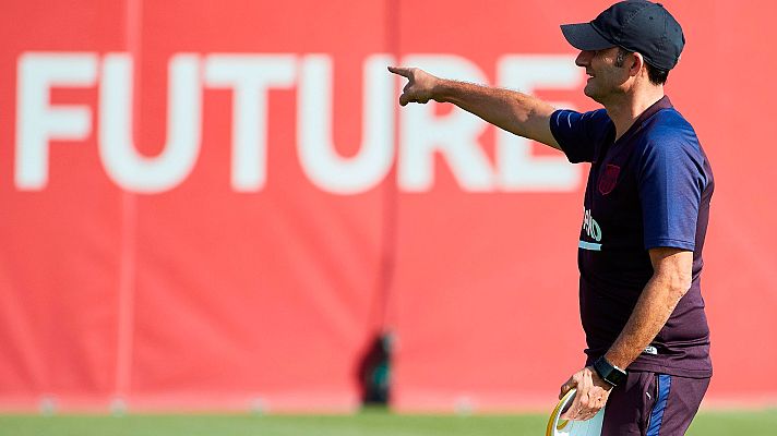 Telediario 1 - Valverde: "Estamos con ganas de volver"