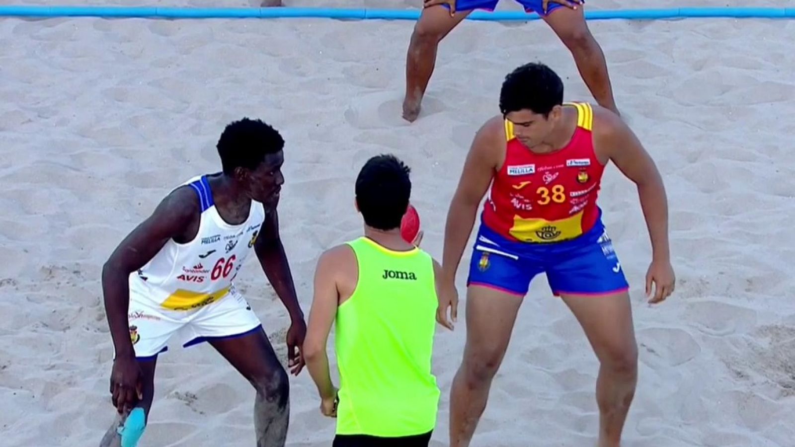 Balonmano playa - Partido de las Estrellas. Masculino, desde Alicante - ver ahora