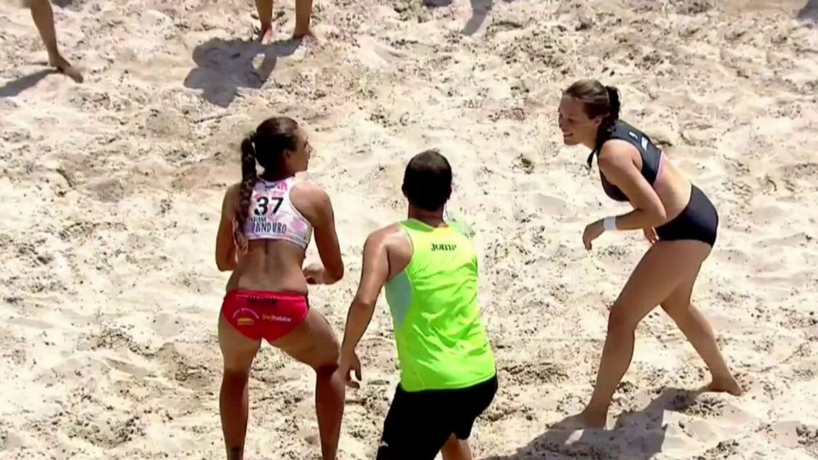Balonmano playa - Campeonato de España. Final femenina