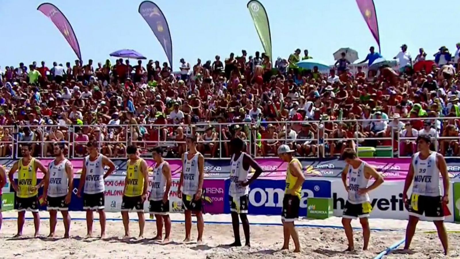 Balonmano playa - Campeonato de España. Final masculina