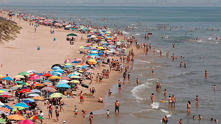 Dos menores detenidos por una agresión sexual en la playa de San Antonio en Cullera