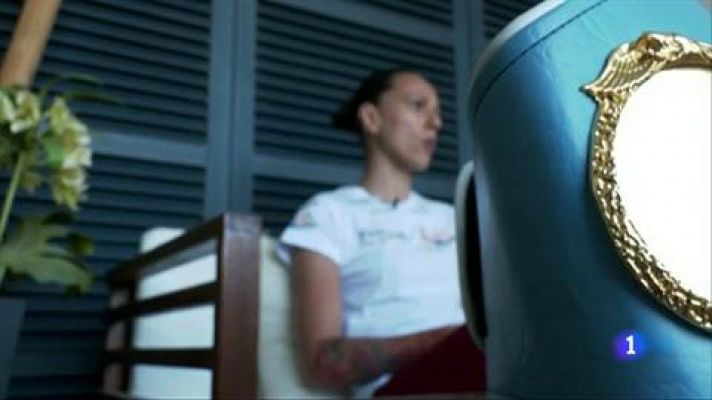 Telediario 1 - Joana Pastrana, ante el combate de la temporada