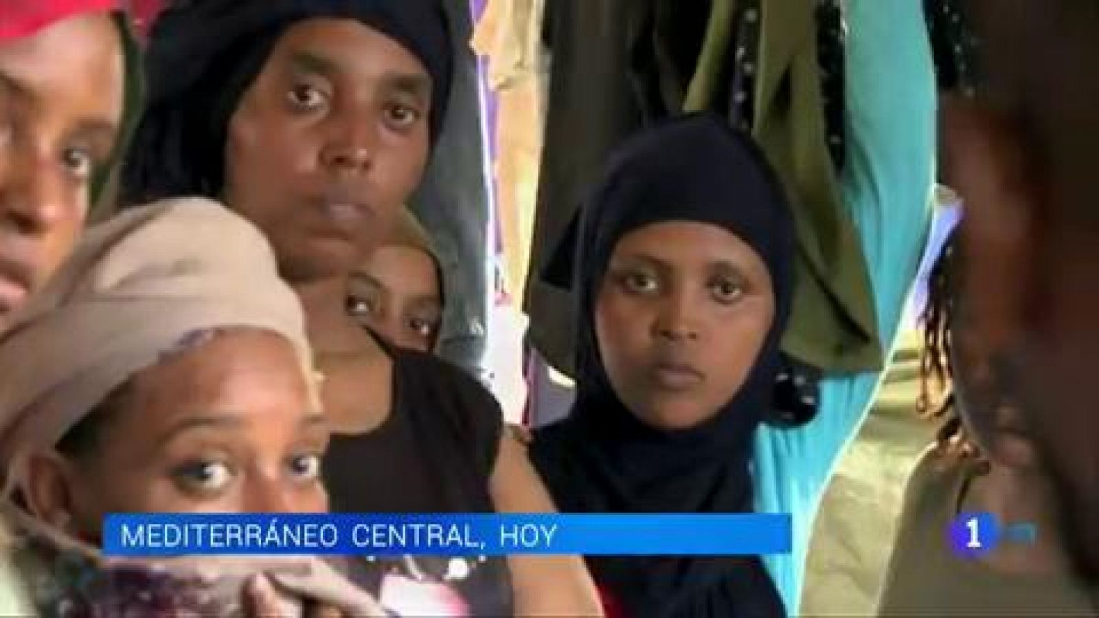 Telediario 1: "A Libia no", es la frase más repetida en la cubierta del Open Arms | RTVE Play