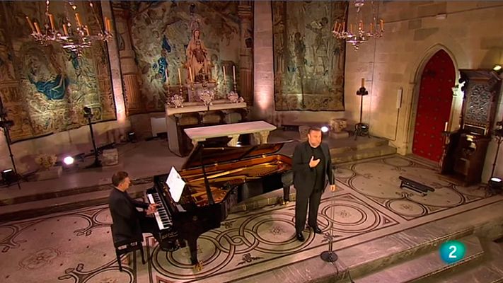 El palco - Festival Castell de Peralada 2019 - Recital Joseph Calleja