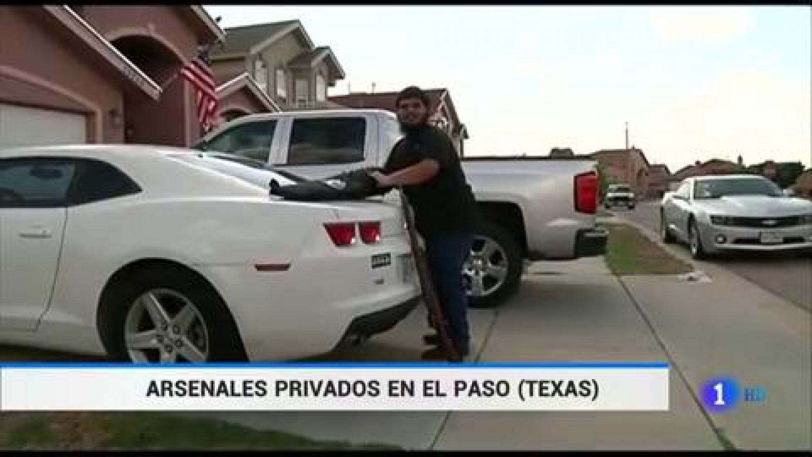Telediario 1: La venta de armas se triplica en El Paso tras la matanza | RTVE Play
