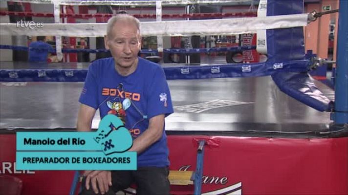 Manolo del Río, preparador de boxeadores : "El boxeo es el arte de pegar y que no te peguen"
