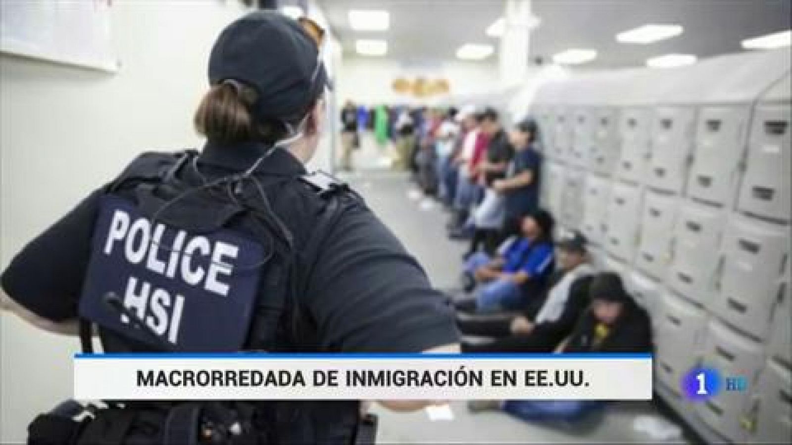 Telediario 1: Arrestados en Misisipi 680 inmigrantes en la mayor redada en una década | RTVE Play