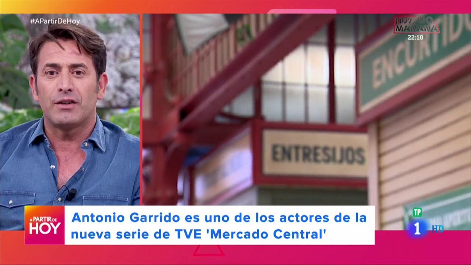 Antonio Garrido nos presenta 'Mercado Central'