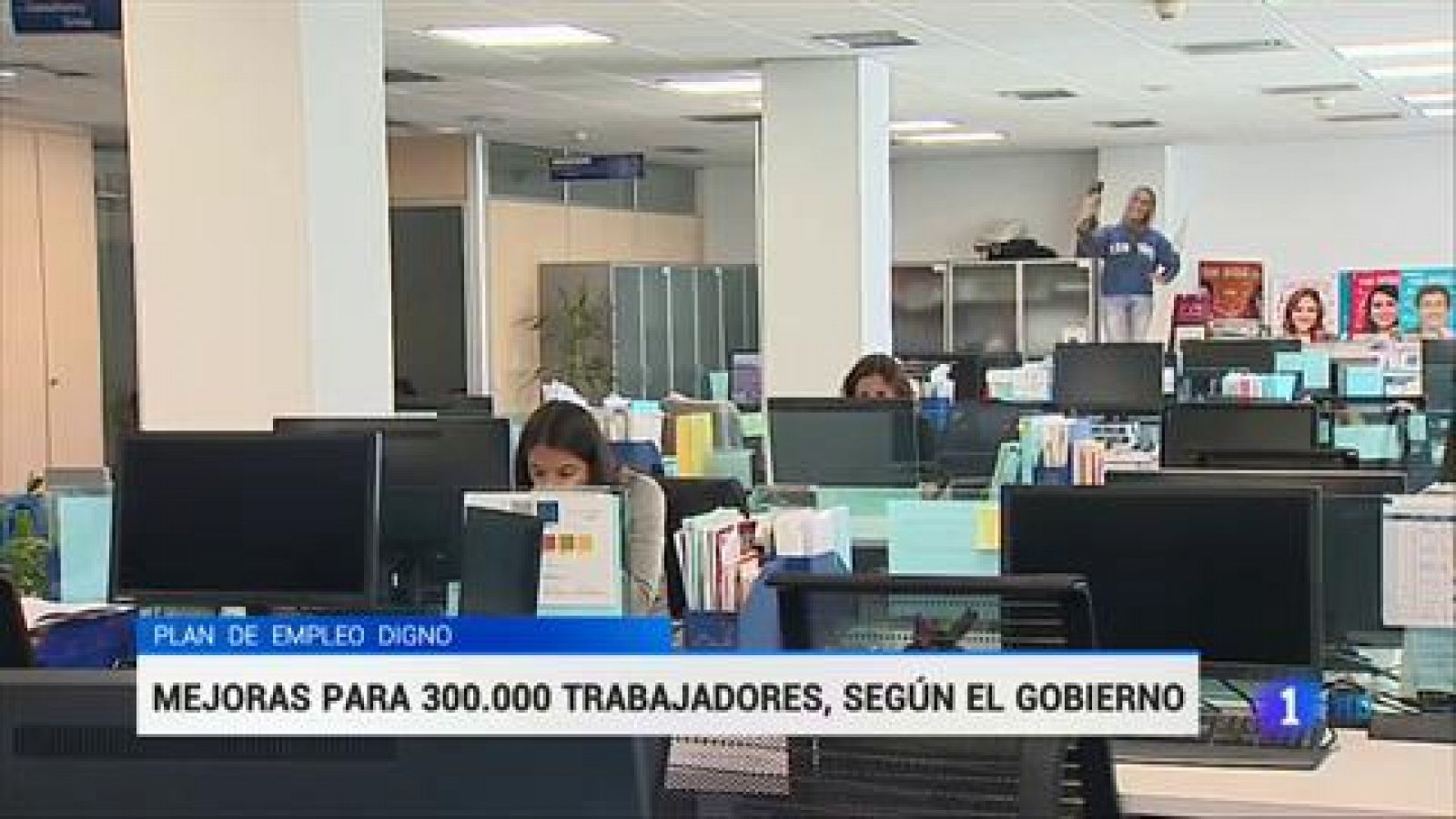 Telediario 1: Magdalena Valerio sobre el Estatuto de los Trabajadores: se estudiarán "retoques" y "reformas parciales" | RTVE Play