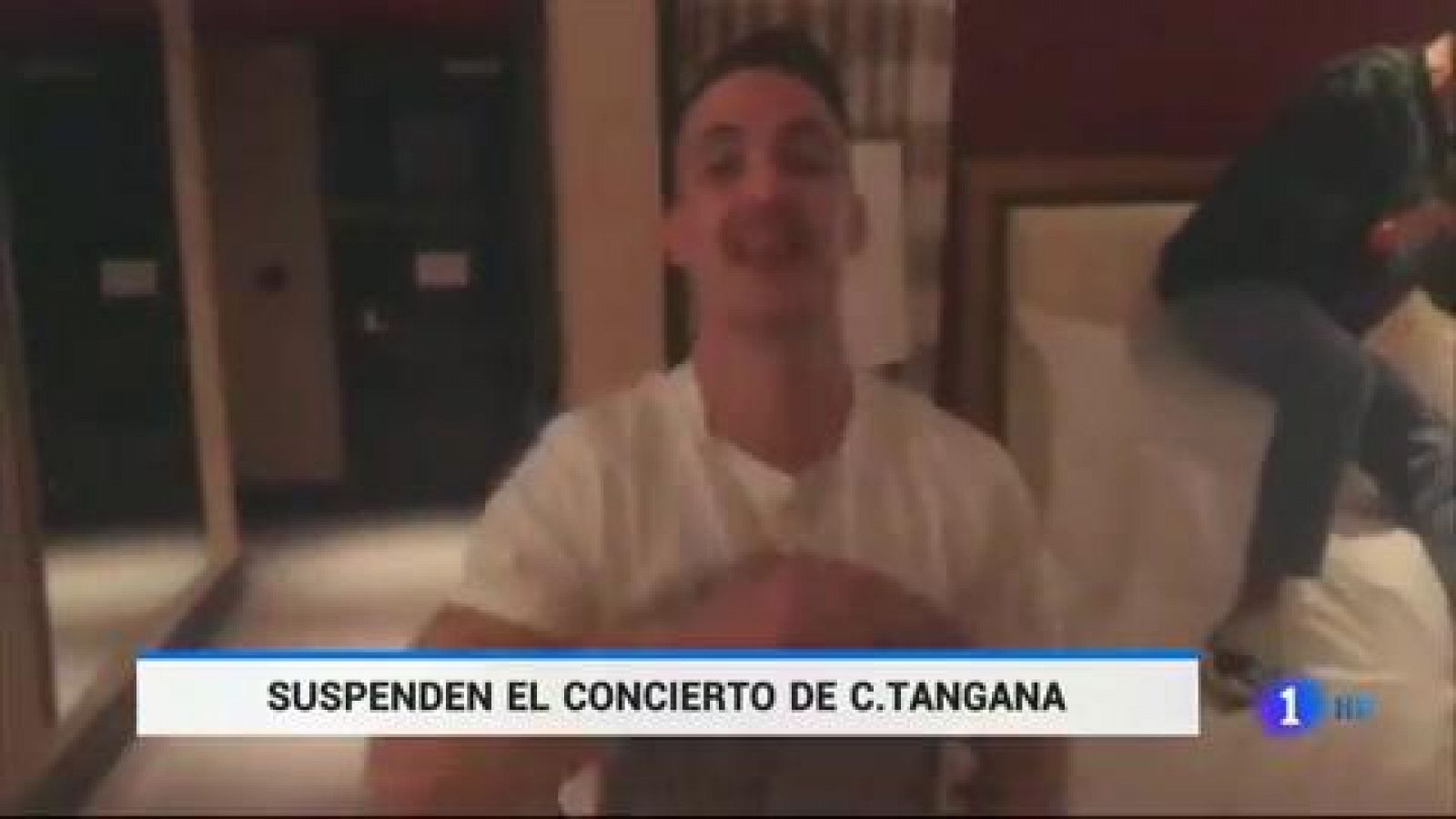 Telediario 1: Bilbao cancela el concierto de C.Tangana tras las protestas por las letras "machistas" de sus canciones | RTVE Play