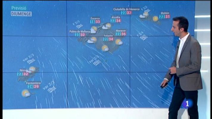 Informatiu Balear - El temps a les Illes Balears - 09/08/19