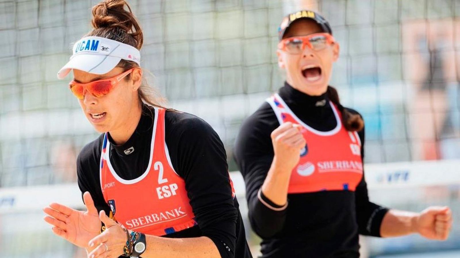 Las españolas Liliana Fernández y Elsa Baquerizo, a semifinales del Europeo de voley playa