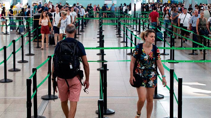 Informativo 24h - Normalidad en El Prat en la segunda jornada de huelga