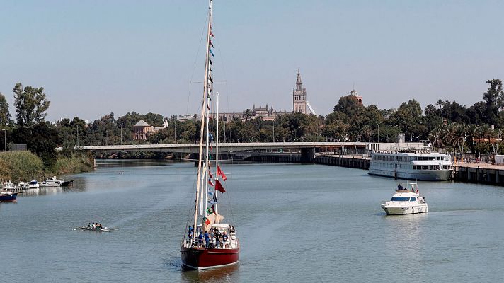 Sevilla celebra el quinto aniversario de la primera vuelta al mundo de Magallanes y Elcano