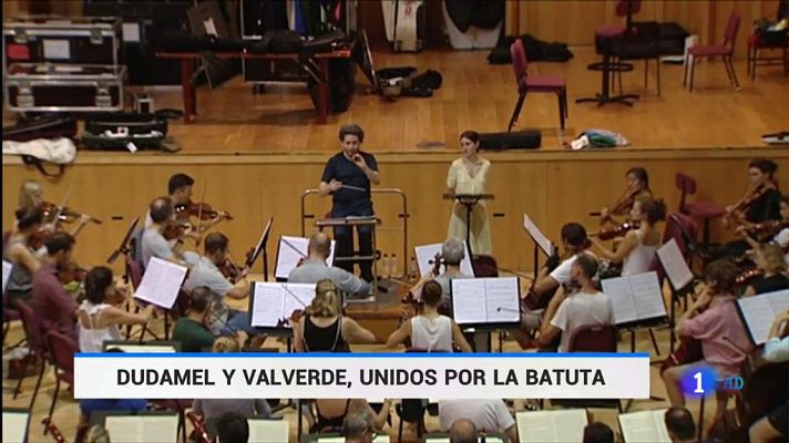 Telediario 1 - Gustavo Dudamel y María Valverde compartirán escenario