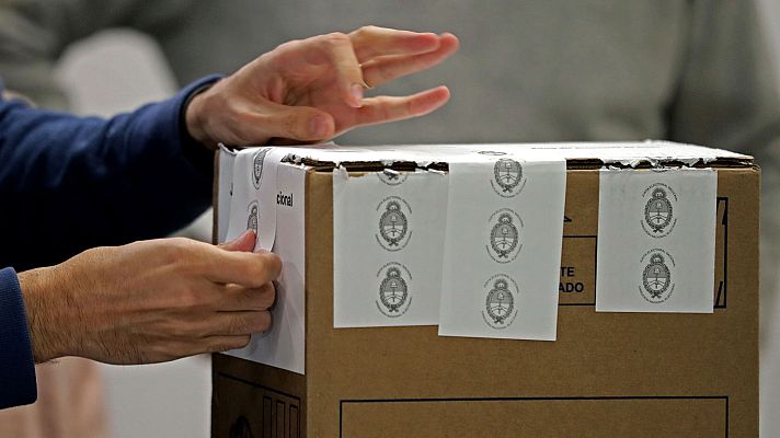 Telediario 1 - Argentina celebra elecciones primarias para elegir a los candidatos para las presidenciales de octubre
