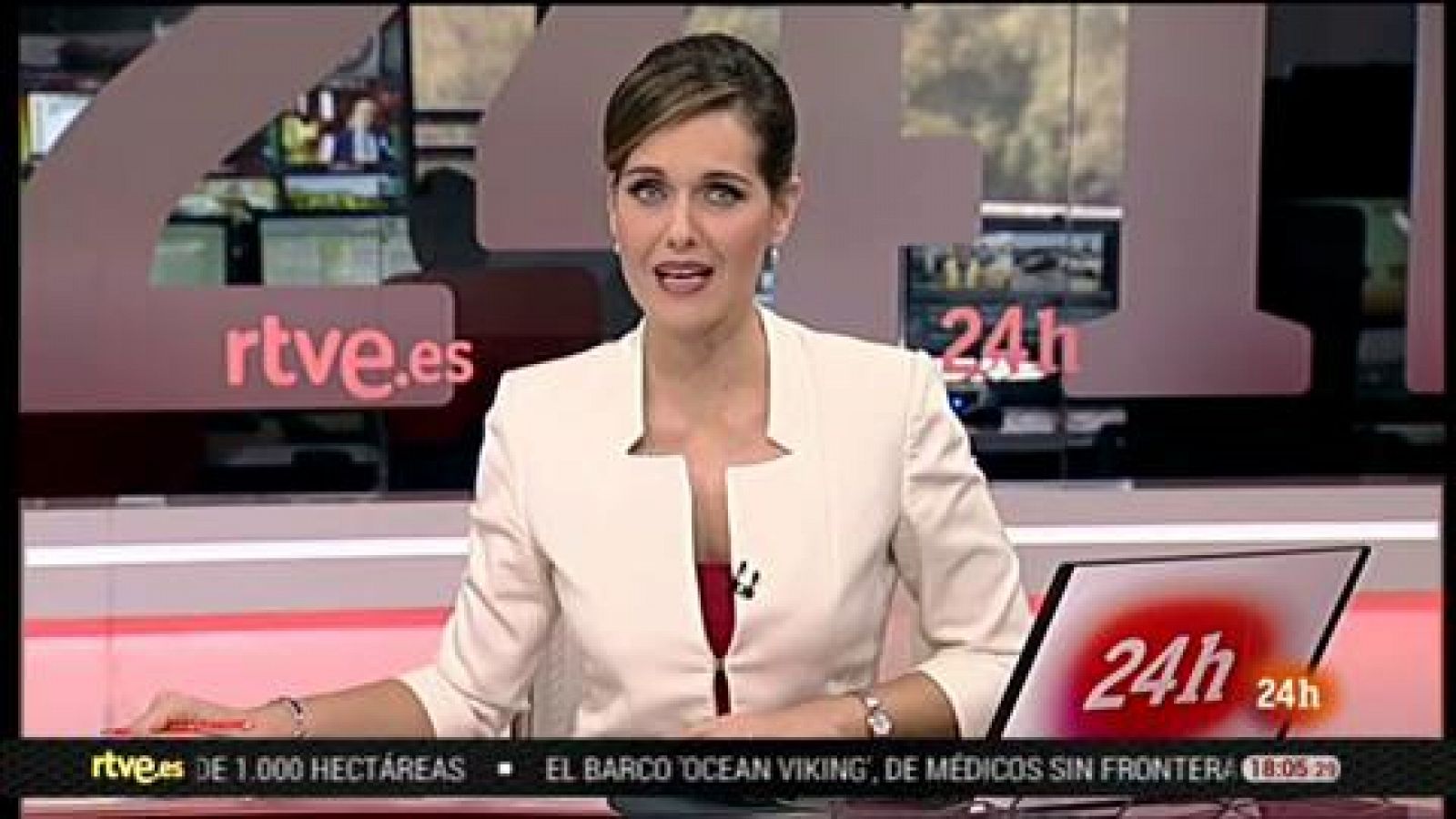 Telediario 1: Logran contener el fuego de Gran Canaria en un perímetro de seguridad de 23 kilómetros | RTVE Play