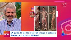 A partir de hoy - Lorenzo Caprile opina sobre los 'looks' de Cristina Pedroche y David Muñoz