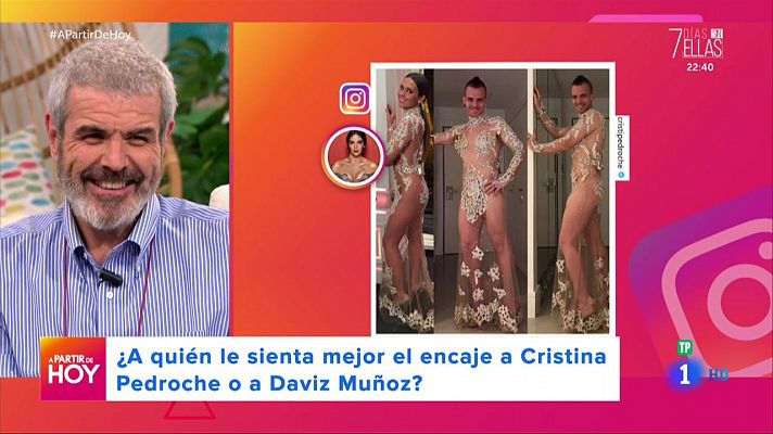 Lorenzo Caprile opina sobre los 'looks' de Cristina Pedroche