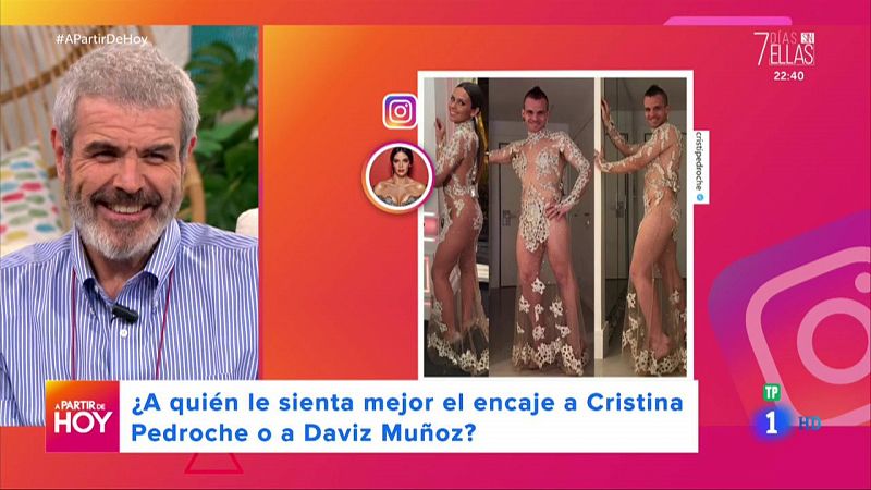 Lorenzo Caprile opina sobre los 'looks' de Cristina Pedroche y David Muñoz