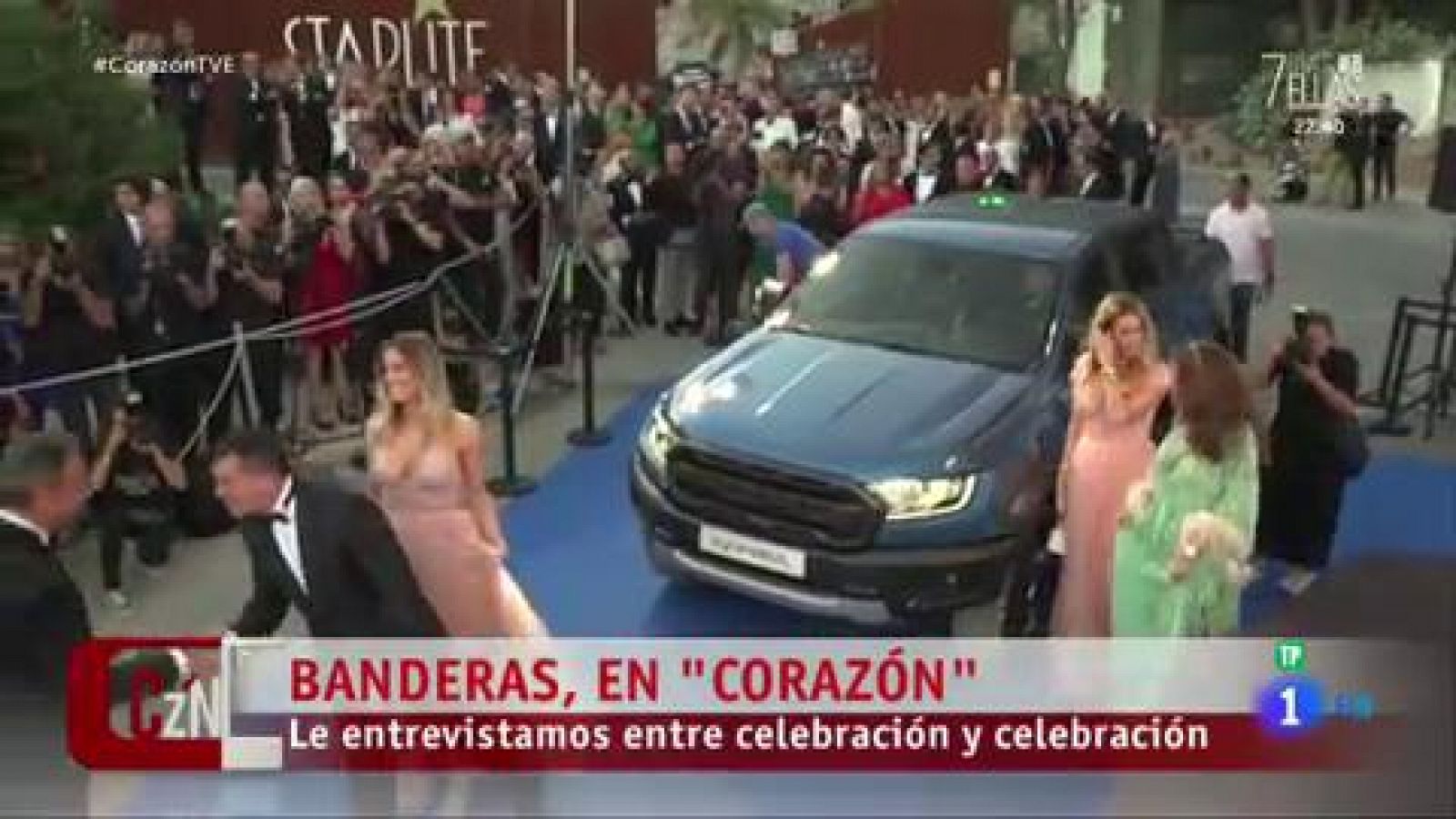 Corazón - Antonio Banderas vuelve a ejercer de anfitrión en la gala Starlite - RTVE.es