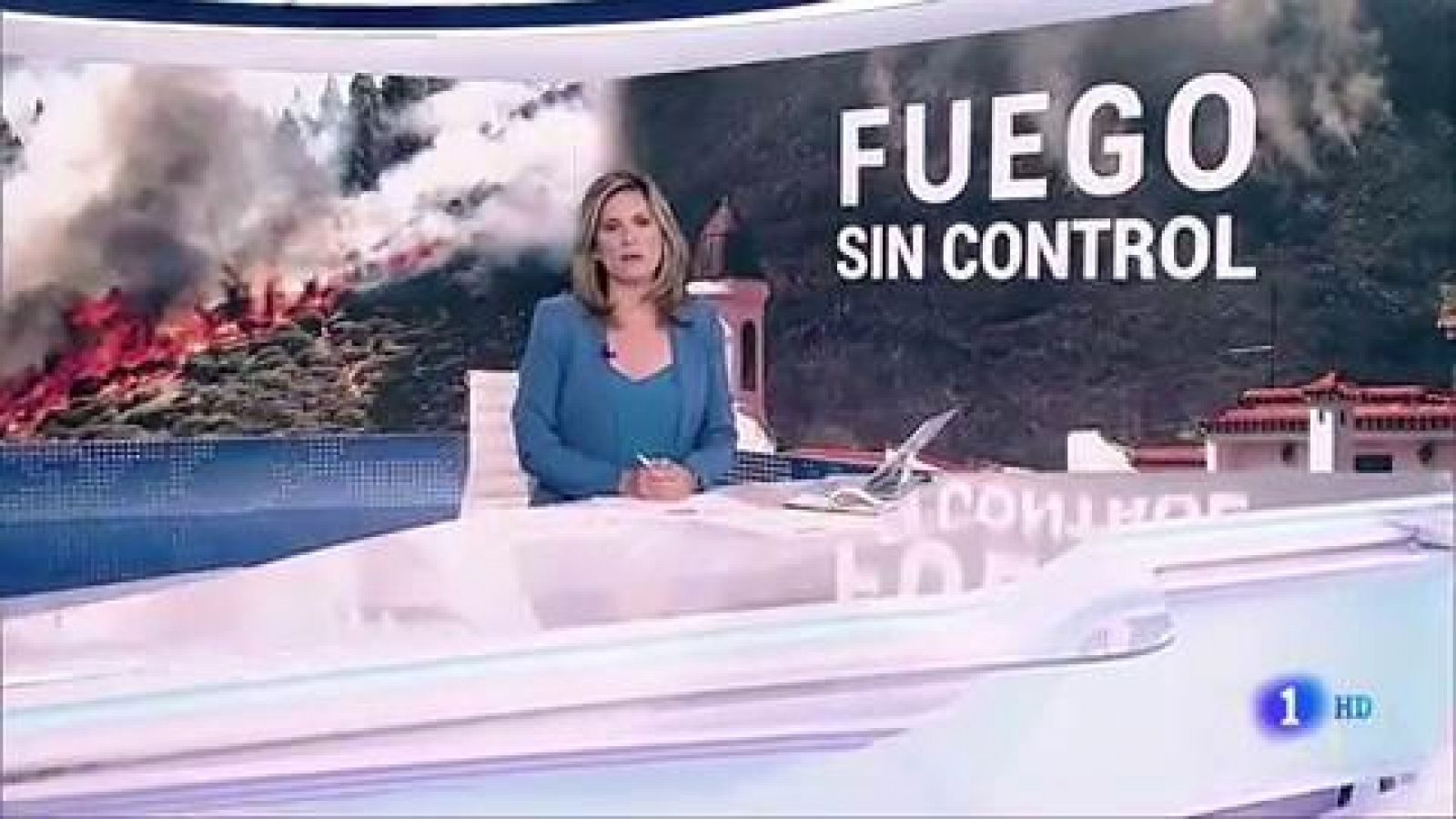 Telediario 1: Uno de los flancos del incendio en Gran Canaria sigue sin control | RTVE Play