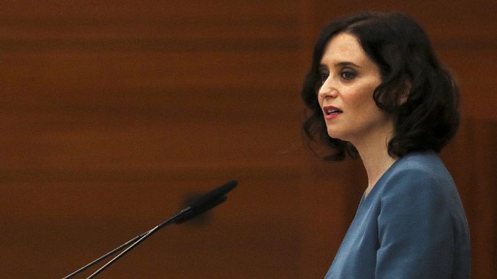 Especiales informativos - Pleno de investidura Comunidad de Madrid, Isabel Díaz Ayuso