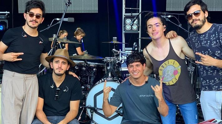 Morat da un concierto en el Starlite Festival